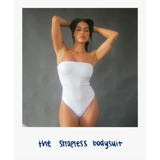 Strapless bodysuit