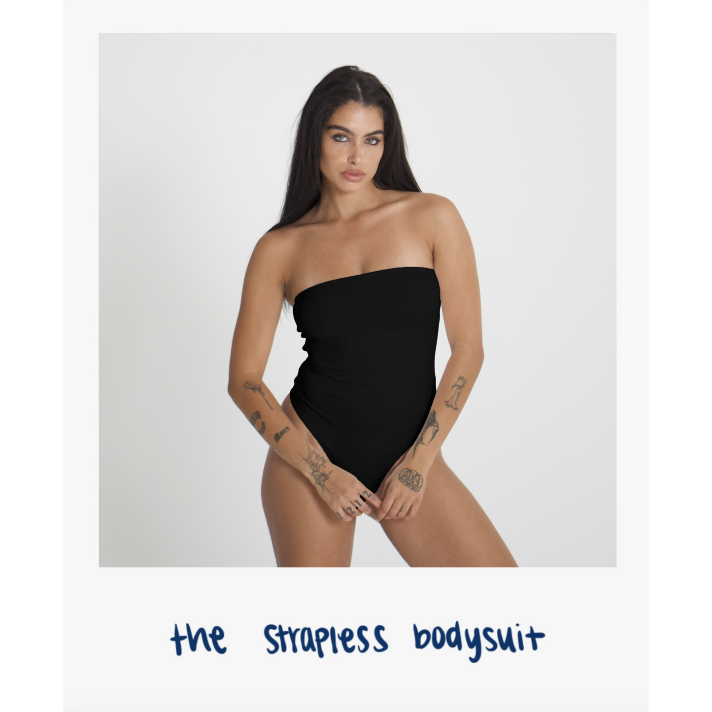 Strapless bodysuit